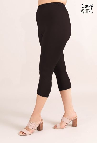 Picture of PLUS SIZE THREE QUARTER LEGGING